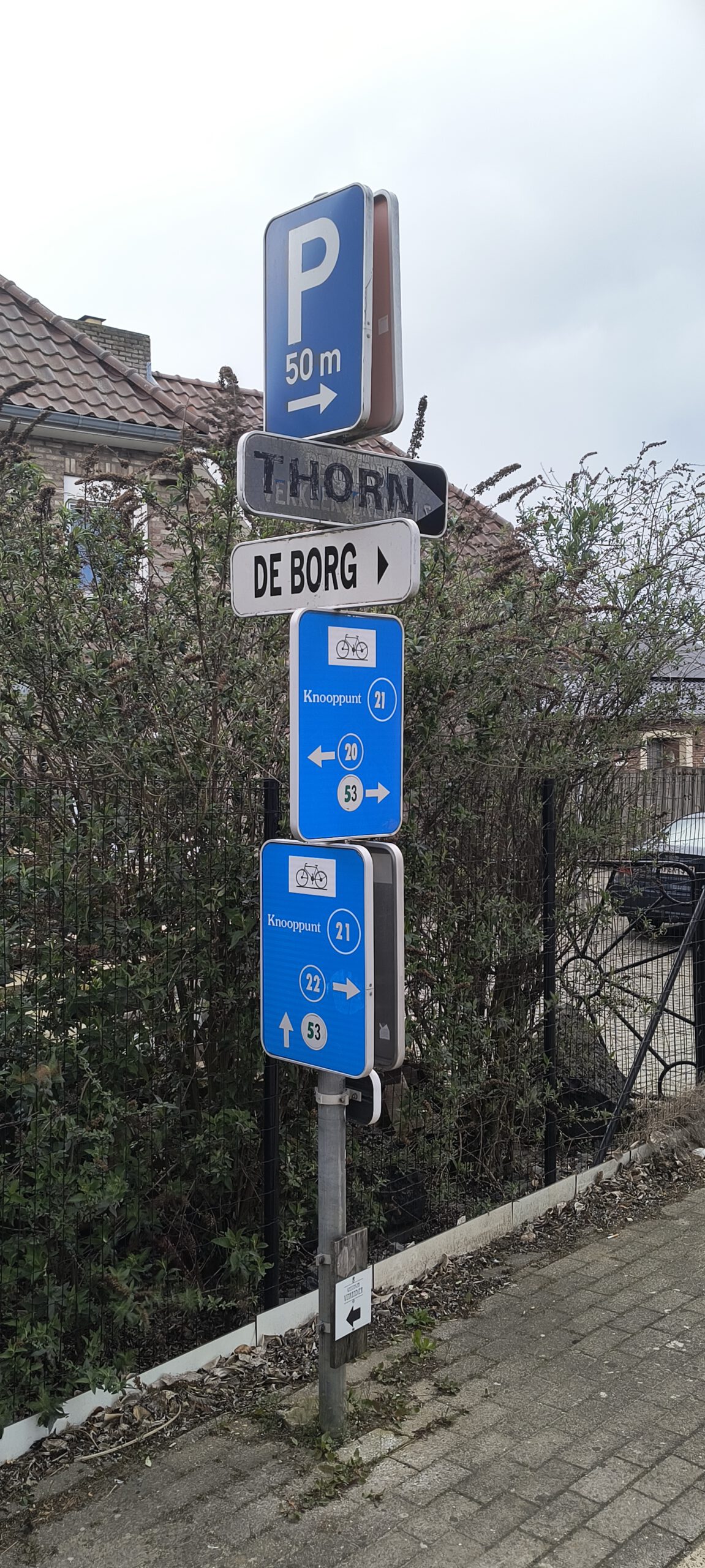 Knooppunten in Kinrooi.